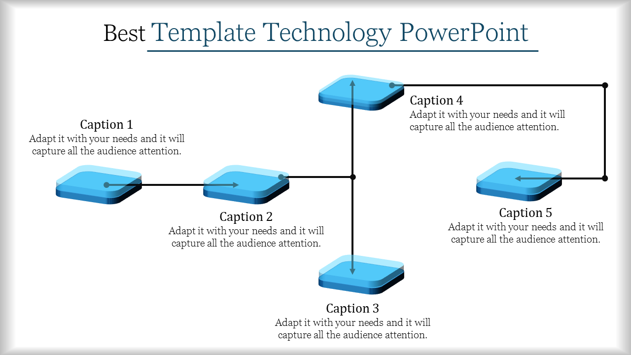 Free - Five Node template Technology PowerPoint and Google slides